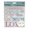 Papermania Victorian Papermania Vintage Notes Urban Stamps 6 Inch X6 Inch  Sentiments
