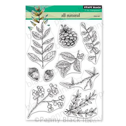 Penny Black Clear Stamps - All Natural 5 inchX6.5 inch