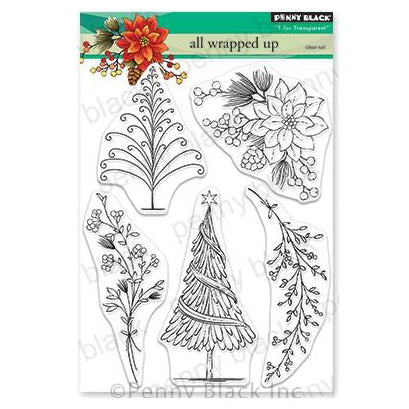 Penny Black Clear Stamps - All Wrapped Up 5 inchX6.5 inch*
