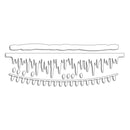 Penny Black Creative Dies - Winter Roof 6inch X2inch