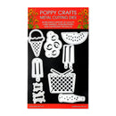 Poppy Crafts Metal Cutting Dies - Summer Picnic*