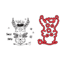 Poppy Crafts Cutting Dies & Stamp Set