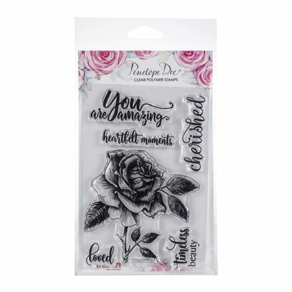Penelope Dee - Mother Of Pearl Stamp You Are Amazing