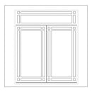 Penny Black Creative Dies Art Deco Window