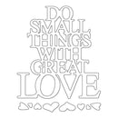 Penny Black Creative Dies - Great Love, 2.7X3.4