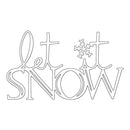 Penny Black Creative Dies Snow Wishes