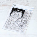 Pinkfresh Studio Clear Stamp Set 4 inchX6 inch Happy Hugs