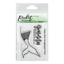 Picket Fence Studios 3 inch X4 inch Stamp Set Mermaid Tail