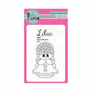 Pink & Main Clear Stamps 3Inch X4inch Lilac