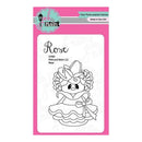 Pink & Main Clear Stamps 3Inch X4inch Rose