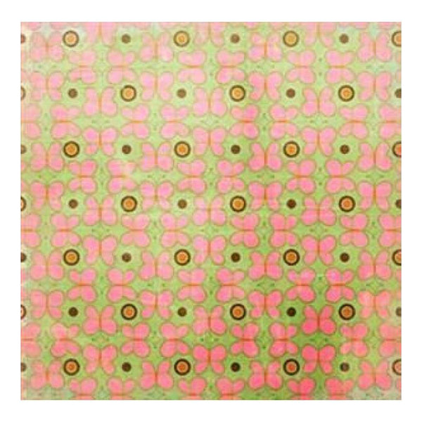 Pink Paislee - Enchanting - Delightful 12X12 Paper  (Pack Of 10)