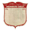 Pink Paislee - Old School - Members Only 12X12 Die Cut Paper