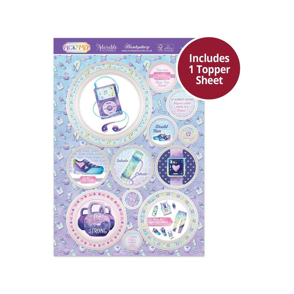 Hunkydory - Pick 'N' Mix - Luxury A4 Topper Set - Love Yourself