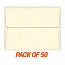 Poppy Crafts - 5X7 Cream Envelopes - 50 Pack