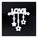 Poppy Crafts Dies - Love with Stars Die Design