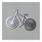 Poppy Crafts Hot Foil Stamps - Bicycle hot foil stamp