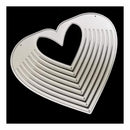 Poppy Crafts - Nested Heart