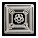 Poppy Crafts - Nested square with heart decoration die