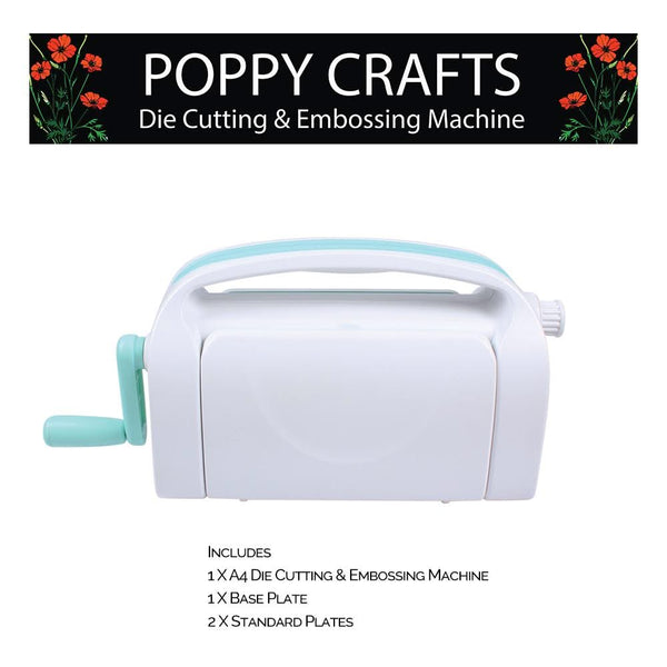 Poppy Crafts A4 Adjustable Die cutting and Embossing Machine - Amazing Value