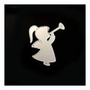 PoppyCrafts Cutting Die - Angel with Trumpet Die Design