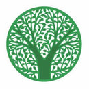 Poppycrafts Dies - Round Frame With Tree Design Die