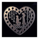 Poppycrafts Lovers Heart Metal Die
