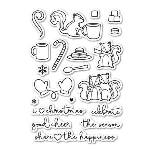 Poppystamps Clear Stamp Sets - Cup Of Cheer