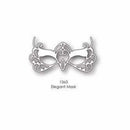 Poppystamps Dies - Elegant Mask