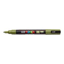 POSCA 3M Fine Bullet Tip Pen - Khaki Green