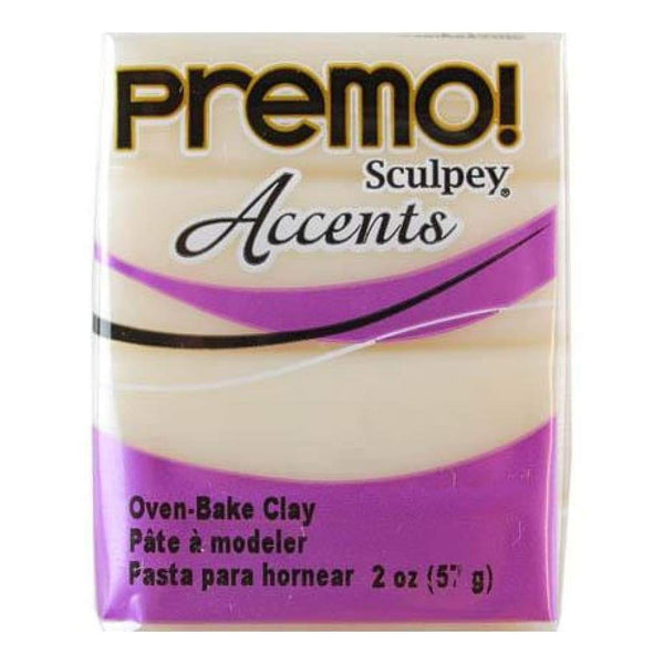 Premo Sculpey Accents Polymer Clay 2oz - Translucent