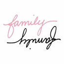Prima Marketing - Donna Downey - Flocked Iron Ons Family