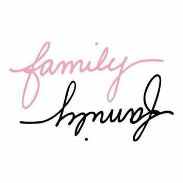Prima Marketing - Donna Downey - Flocked Iron Ons Family