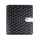Prima Marketing - My Prima A5 Planner 9.375 inch X9.375 inch X2.625 inch In The Moment - Black with White Dots
