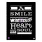 Prima Marketing Stencil 9.5 Inch X12 Inch A Smile Warms The Heart And Soul