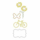 Prima Marketing Sun Kiss Say It In Crystals Adhesive Gems 3"X7" Crystal Shapes
