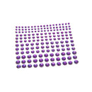 Poppy Crafts Self-Adhesive Rhinestone Sheet - Purple