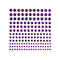 Poppy Crafts Self-Adhesive Rhinestone Sheet - Purple