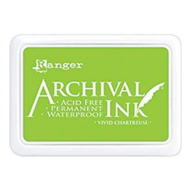 Ranger Archival Ink Pad - Vivid Chartreuse