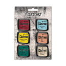 Tim Holtz Distress Enamel Collector Pin Set 6/Pkg*