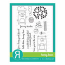 Reverse Confetti Stamps - Honey Bear