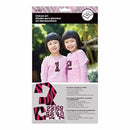 S.E.I. Iron-On Art - Number Transfers 1-1/2 2 Sheets - Hot Pink Zebra