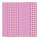 Sale Item - Hambly Screen Prints - Houndstooth Overlay - Pink - Single 12X12 Sh