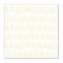 Sale Item - Hambly Screen Prints - The Birdcages Overlay - Antique White - Sing