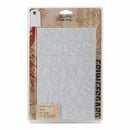 Sale Item - Tim Holtz - Cropper Hopper - Grungeboard - Alpha - Mini Plain - Normal Price: $18.99 (E56t/E50)