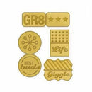 Sale Item - Wer Memory Keepers - Crop-A-Dile Iii Main Squeeze Tabs - Gold