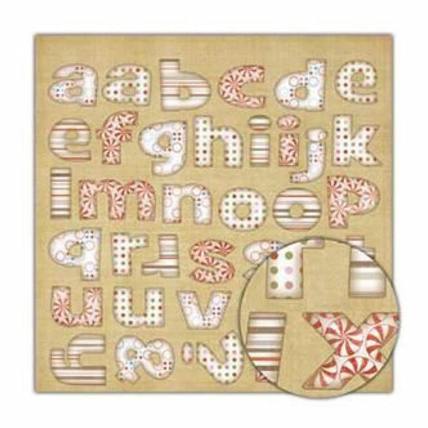 Sassafras Lass - Winter Wonder - Diecut Monograms