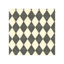 Scenic Route Paper Co - Harlequin cream and black 12X12 Paper (Pack Of 10)