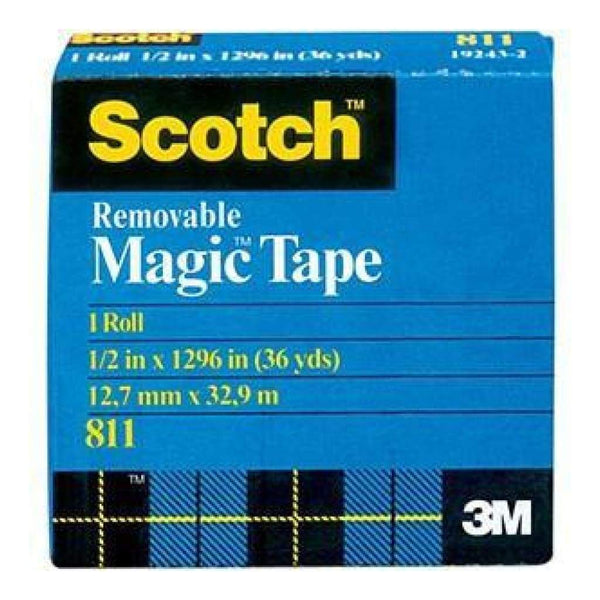 Scotch - Removable Tape .50X36yd