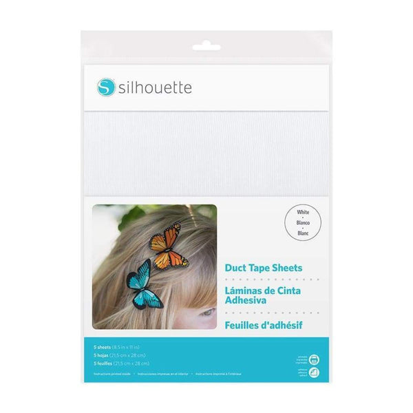 Silhouette - Duct Tape Sheets - White