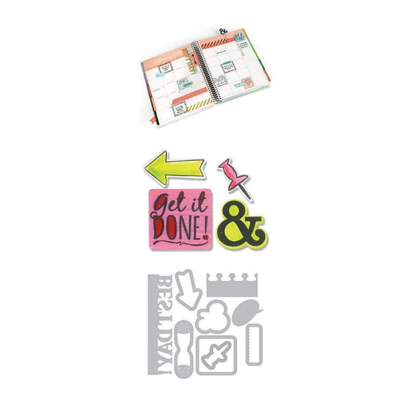 Sizzix Framelits Dies With Stamps Get It Done